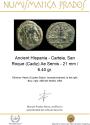 Ancient Coins - Ancient Hispania - Carteia, San Roque (Cadiz) Ae Semis - 21 mm / 6.40 gr.