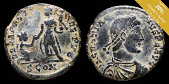 Ancient Coins - Gratian - REPARATIO REIPVB, Arles - 23 mm / 5.04 gr.