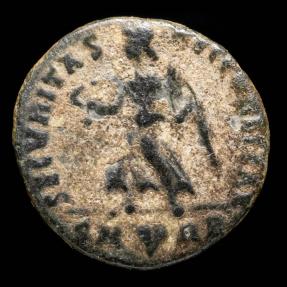 Ancient Coins - Gratian - SECVRITAS REIPVBLICE, Rome - 16 mm / 2.40 gr.