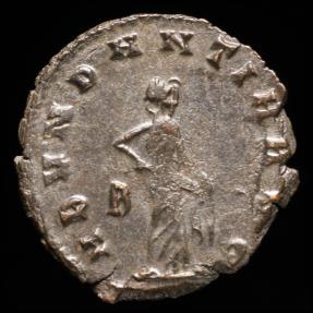 Ancient Coins - Gallienus Antoninianus -ABVNDANTIA AVG - 21 mm / 2.18 gr.