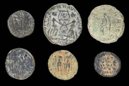 Ancient Coins - Roman Empire, 6 coins Lot.