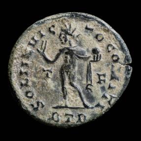 Ancient Coins - Constantine I - SOLI INVICTO COMITI, Trier - 20 mm / 3.06 gr.
