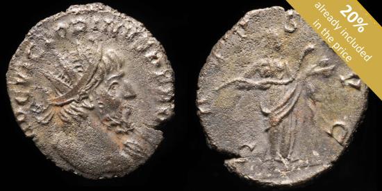 Ancient Coins - Victorinus Antoninianus - SALVS AVG - 20 mm / 3.21 gr.