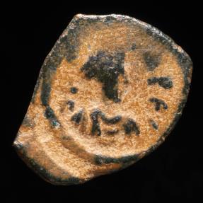 Ancient Coins - Tiberius II Ae Pentanummi - DM TIB PP AVI, Constantinople - 14 mm / 1.18 gr.