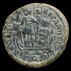 Ancient Coins - Constantius II - FEL TEMP REPARATIO, Aquileia - 24 mm / 7.32 gr.