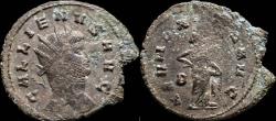 Ancient Coins - Gallienus Antoninianus - ABVNDANTIA AVG - 24 mm / 3.50 gr.