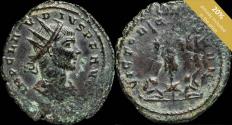 Ancient Coins - Claudius II Antoninianus - VICTORIAE GOTHIC - 23 mm / 3.58 gr.