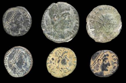 Ancient Coins - Roman Empire, 6 coins Lot.