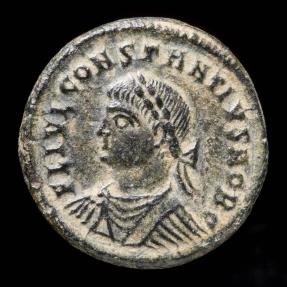 Ancient Coins - Constantius II - PROVIDENTIAE CAESS, Cizycus - 18 mm / 3,40 gr.