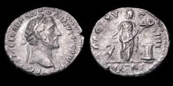 Ancient Coins - Antoninus Pius Denarius - TR POT XV COS IIII PIETAS - 18 mm / 3,41 gr