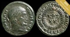 Ancient Coins - Constantine I - DN CONSTANTINI MAX AVG VOT XX, Thesalonic - 18 mm / 3.34 gr.