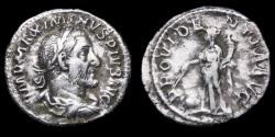 Ancient Coins - Maximinus Thrax Denarius - PROVIDENTIA AVG - 17 mm / 2,95 gr