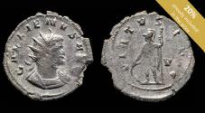 Ancient Coins - Gallienus Antoninianus - VIRTVS AVG - 21 mm / 2.94 gr.