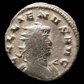 Ancient Coins - Gallienus Antoninianus - LAETITIA AVG - 20 mm / 2.76 gr.