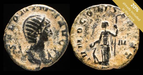 Ancient Coins - Salonina - IVNO CONSERVAT - 18 mm / 3.50 gr.