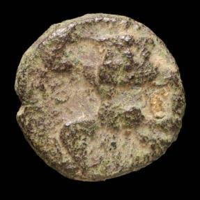Ancient Coins - Ancient Hispania - Ebusus (Ibiza) Ae 1/8 Calco - 9 mm / 0.86 gr.