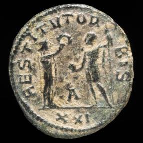 Ancient Coins - Probus - RESTITVT ORBIS, Atiochia - 21 mm / 3.77 gr.