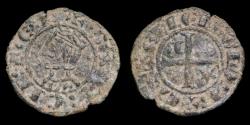 Ancient Coins - Seisen Sancho IV, Burgos Mint  (BAU 517) - 16 mm / 0,64 gr.
