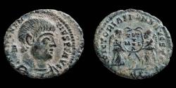 Ancient Coins - Magnentius (Barbarous) - VICTORIAE DD NN AVG ET CAES - 19 mm / 2.48 gr.