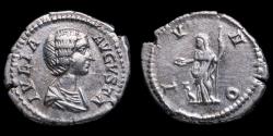 Ancient Coins - Julia Domna Denarius - IVNO - 18 mm / 3,08 gr.