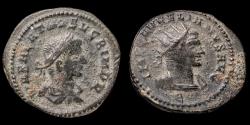 Ancient Coins - Aurelian and Vabalathus Antoninianus - VABALATHVS V C R IM D R - 20 mm / 4,19 gr