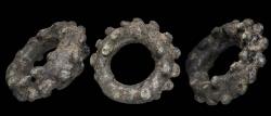 Ancient Coins - Ancient Bronze Precoin,  Decorated Ring Shape - 27 mm / 14,21 gr.