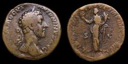 Ancient Coins - Commodus Sestertius - EL AVG TR P VI IMP IIII COS III P P SC - 32 mm / 23,75 gr.