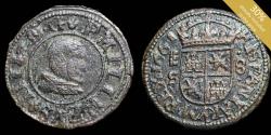 World Coins - 1661, 8 Maravedis Philip IV, Segovia Mint - 20 mm / 2,48 gr.