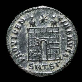 Ancient Coins - Constantine I - PROVIDENTIAE AVGG, Thessalonica - 19 mm / 2.15 gr.