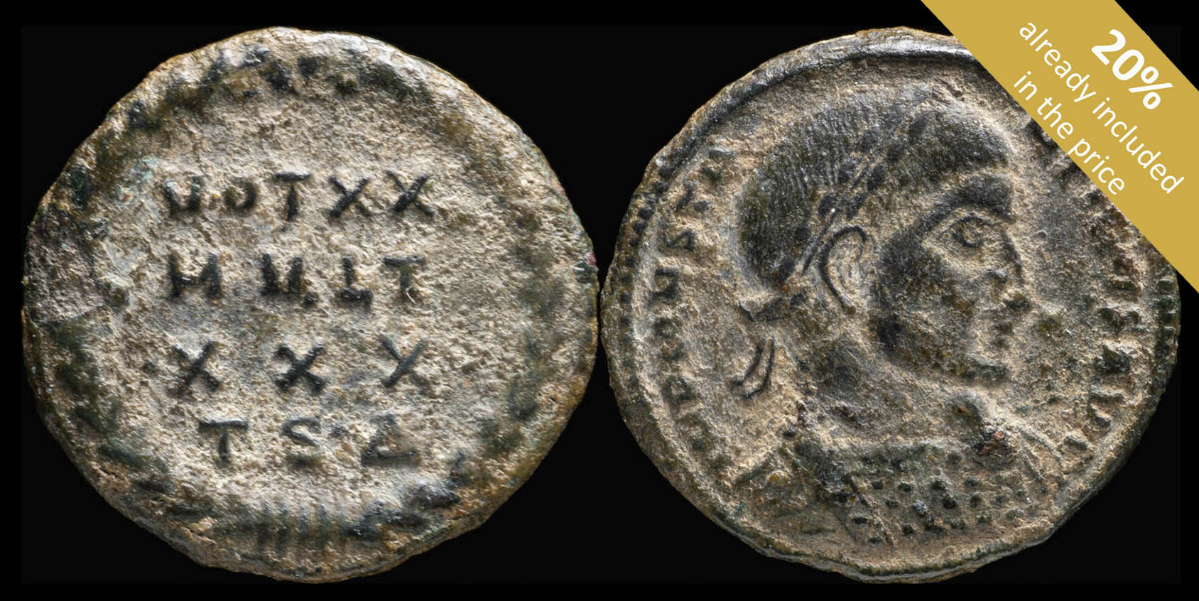 福袋安いいね半額ストア - Thessalonic XXX, MLT XX VOT - I Constantine 19 gr. 3.24 / mm 外国映画