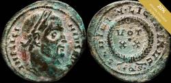 Ancient Coins - Licinius I - DOMINI N LICINI AVG VOT XX, Siscia - 20 mm / 2.95 gr.