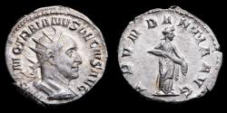Ancient Coins - Trajan Decius Antoninianus - ABVNDANTIA AVG - 21mm / 3,61gr.