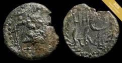 Ancient Coins - Ancient Hispania - Ebusus (Ibiza) Ae Semis - 21 mm / 4.03 gr.