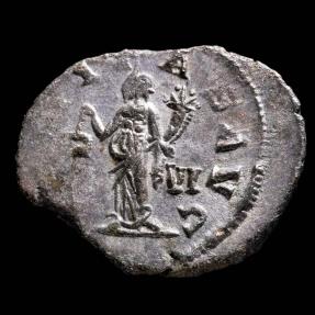 Ancient Coins - Gallienus Antoninianus - AEQVITAS AVG - 20 mm / 3.36 gr.