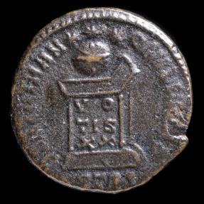 Ancient Coins - Constantine I - BEATA TRANQVILITAS, Trier - 18 mm / 3.52 gr.