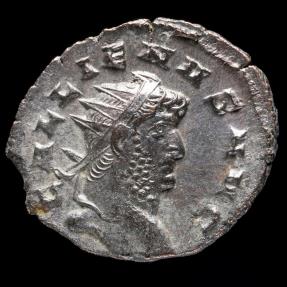 Ancient Coins - Gallienus Antoninianus - LAETITIA AVG - 20 mm / 2.98 gr.