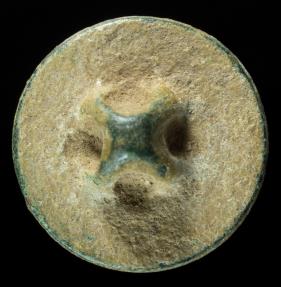 Ancient Coins - Button French army, Regiment 108, Napoleonic wars, 16 mm.