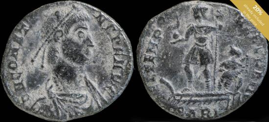 Ancient Coins - Constantius II - FEL TEMP REPARATIO, Arles - 22 mm / 4.34 gr.