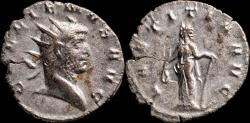 Ancient Coins - Gallienus Antoninianus - LAETITIA AVG, Mediolanum - 21 mm / 2.91 gr.