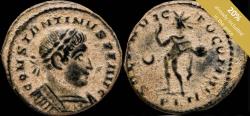 Ancient Coins - Contantine I - SOLI INVICTO COMITI, London - 19 mm / 3,44 gr.