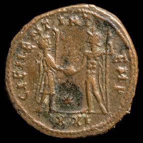 Ancient Coins - Probus - CLEMENTIA TEMP, Antiochia - 22 mm / 3.63 gr.