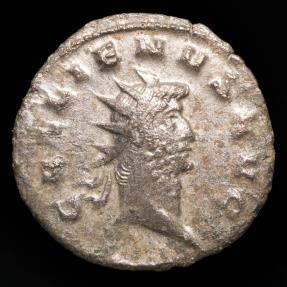 Ancient Coins - Gallienus Antoninianus - ORIENS AVG - 21 mm / 2.67 gr.