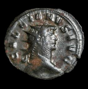 Ancient Coins - Gallienus Antoninianus - PIETAS AVG - 22 mm / 1.82 gr.