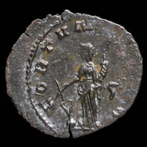 Ancient Coins - Gallienus Antoninianus - FORTVNA REDVX - 23 mm / 2.61 gr.