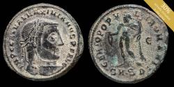 Ancient Coins - Galerius Ae Follis - GENIO POPVLI ROMANI, Serdica - 27 mm / 10.64 gr.