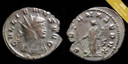 Ancient Coins - Gallienus Ae Antoninianus - FORTVNA REDVX - 22 mm / 2.22 gr.