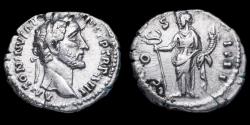 Ancient Coins - Antoninus Pius Denarius - COS IIII - 19 mm / 2,99 gr