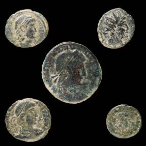 Roman Empire, 5 coins Lot. | Ancient Coins