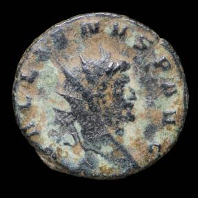 Ancient Coins - Gallienus Antoninianus - IOVI CONS AVG - 20 mm / 3,28 gr.