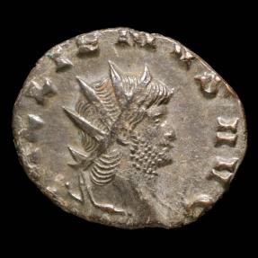Ancient Coins - Gallienus Antoninianus - ABVNDANTIA AVG - 18 mm / 1.76 gr.